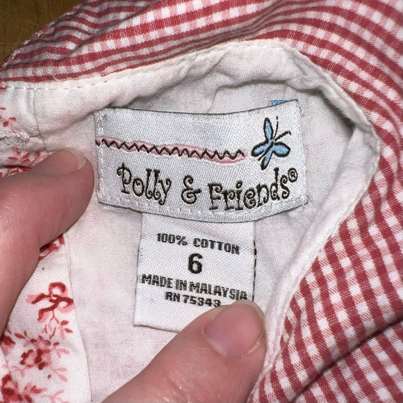 💥 Polly & Friends Girls Size 6 Dress GUC - Picture 6 of 10